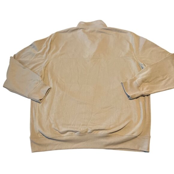 The North Face Mens Beige 1/4 Zip Pullover Sweatshirt XXL Cotton Polyester Blend - Picture 6 of 6